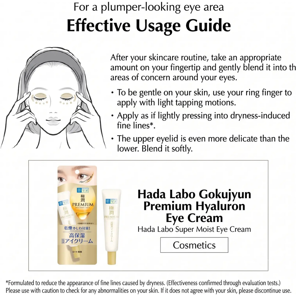 Hada Labo Gokujyun Premium Hyaluronic Eye Cream 20g