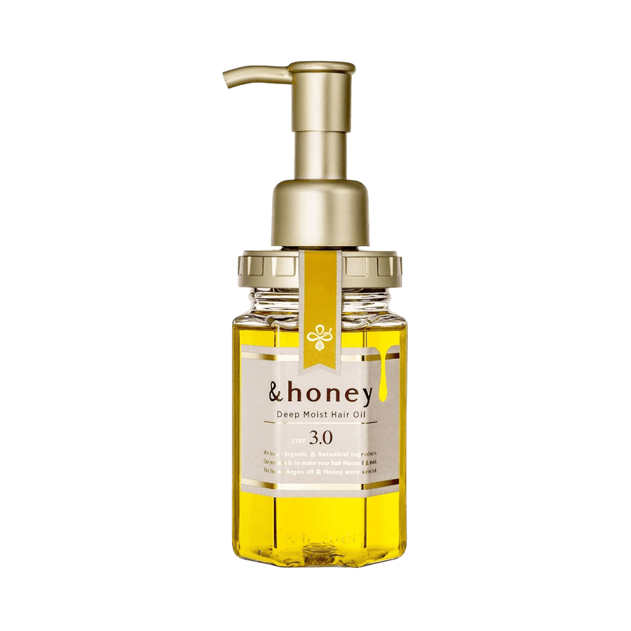 And Honey Deep Moist Japanese Hair Oil for ultra-smooth and hydrated hair finish
