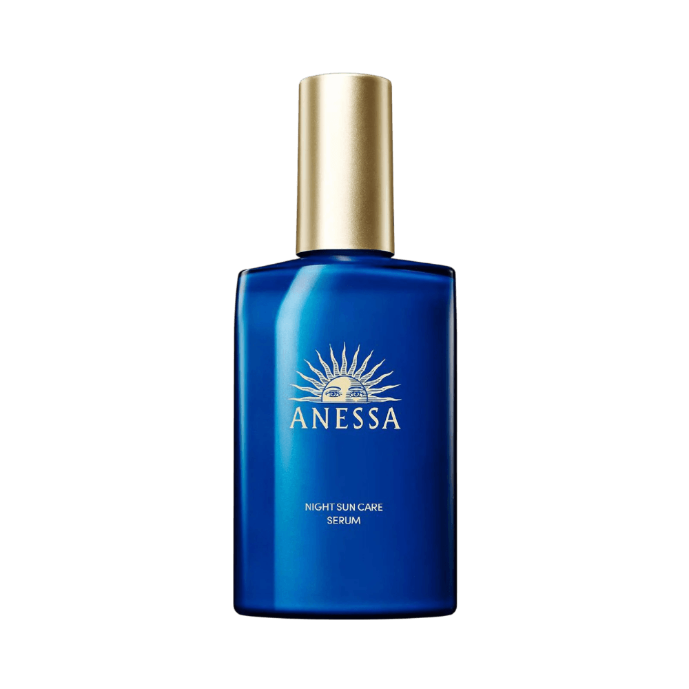 Anessa Night Sun Care Japanese Serum for overnight skin repair after UV exposure
