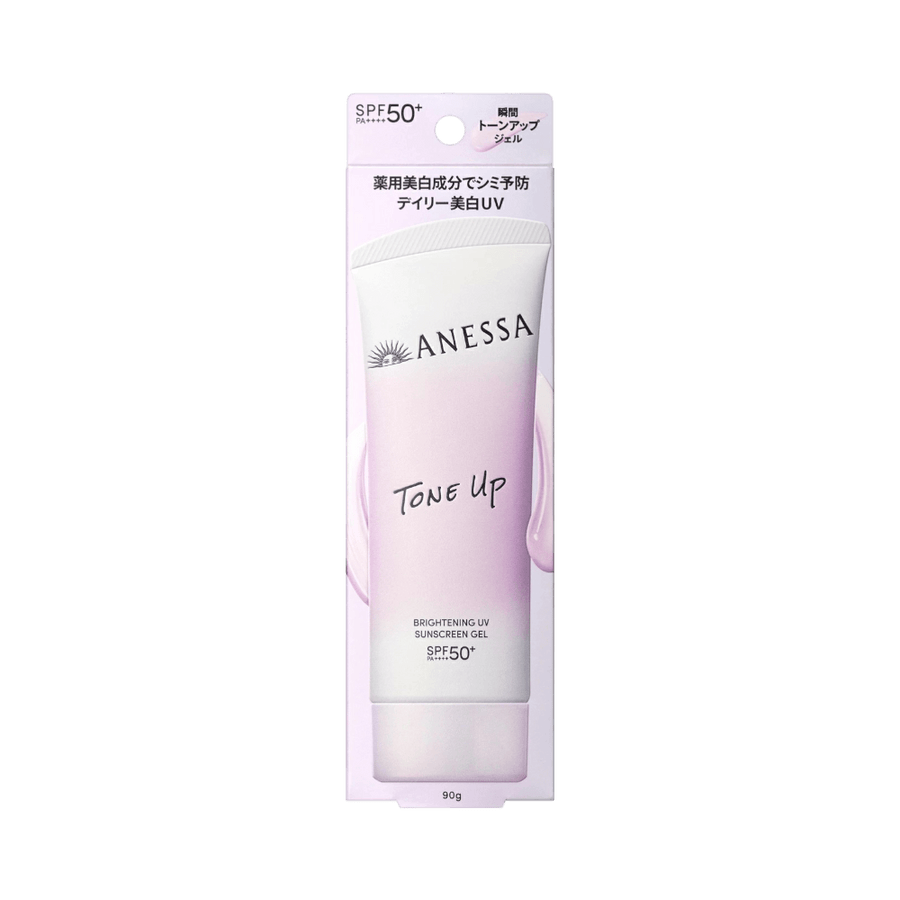 Glow enhancing Japanese sun protection with Anessa Tone Up Brightening UV Gel SPF50+