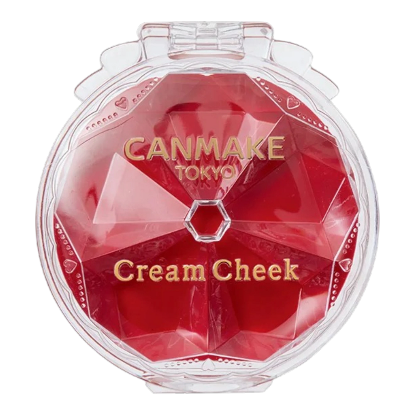 Canmake Cream Cheek Clear Type CL01 Clear Red Heart authentic Japan Version dewy cream blush available in Pakistan
