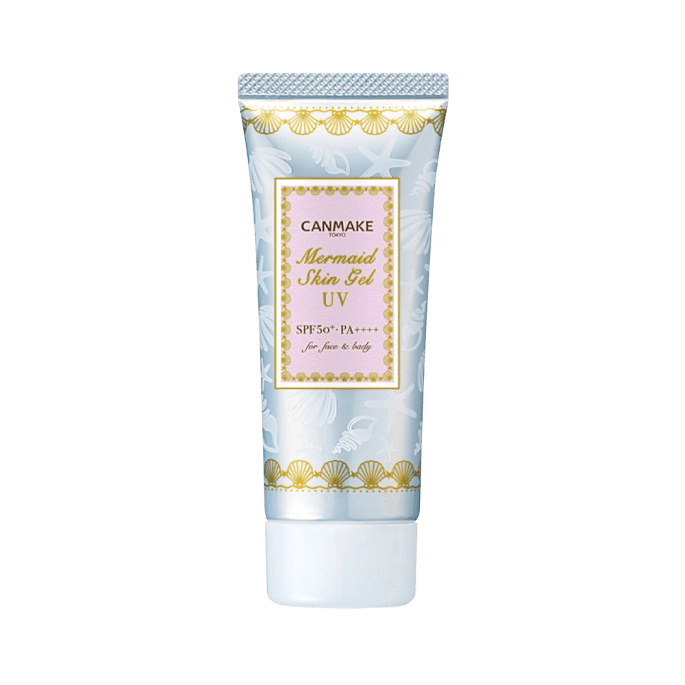 Canmake Mermaid Skin Gel UV Japanese Sunscreen SPF50+ moisturizing makeup base