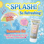 Canmake Mermaid Skin Gel UV SPF50+ PA++++ 40g – Hydrating Sunscreen