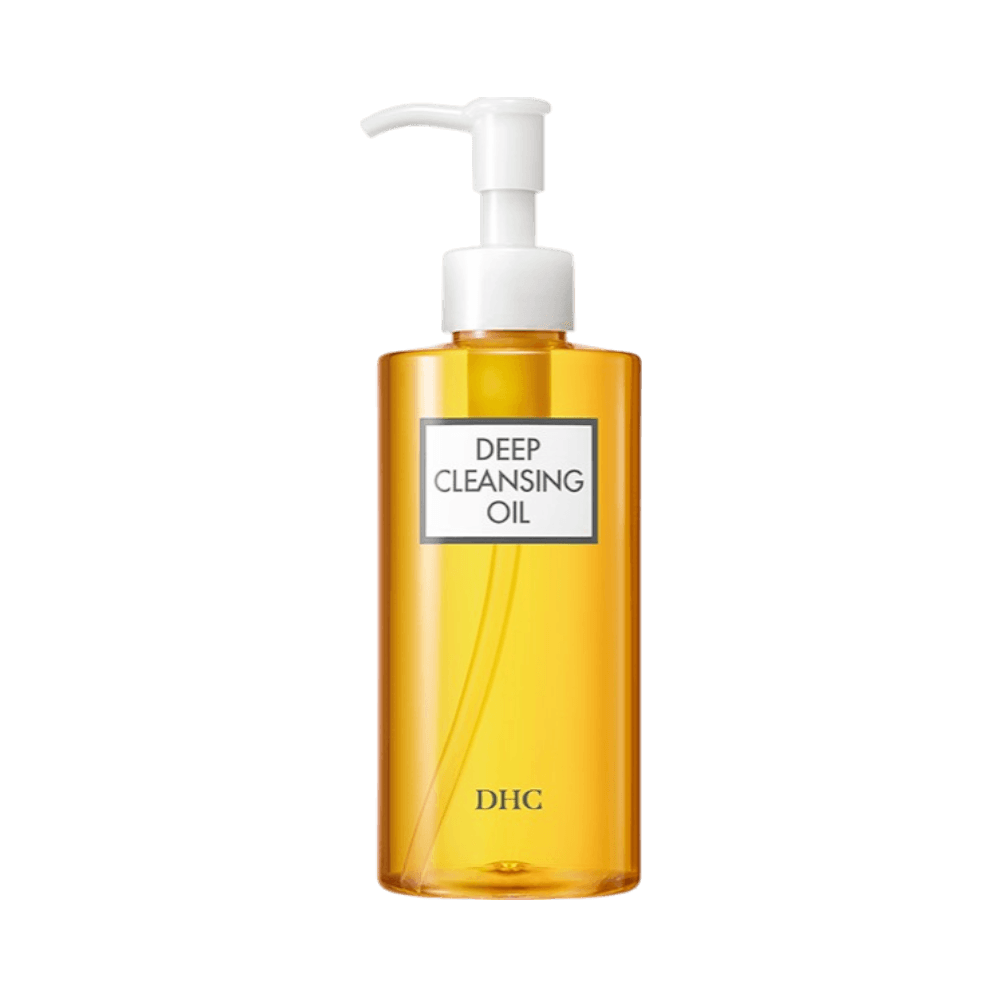 DHC Deep Cleansing Oil Japanese Makeup Remover with organic olive oil for clear pores