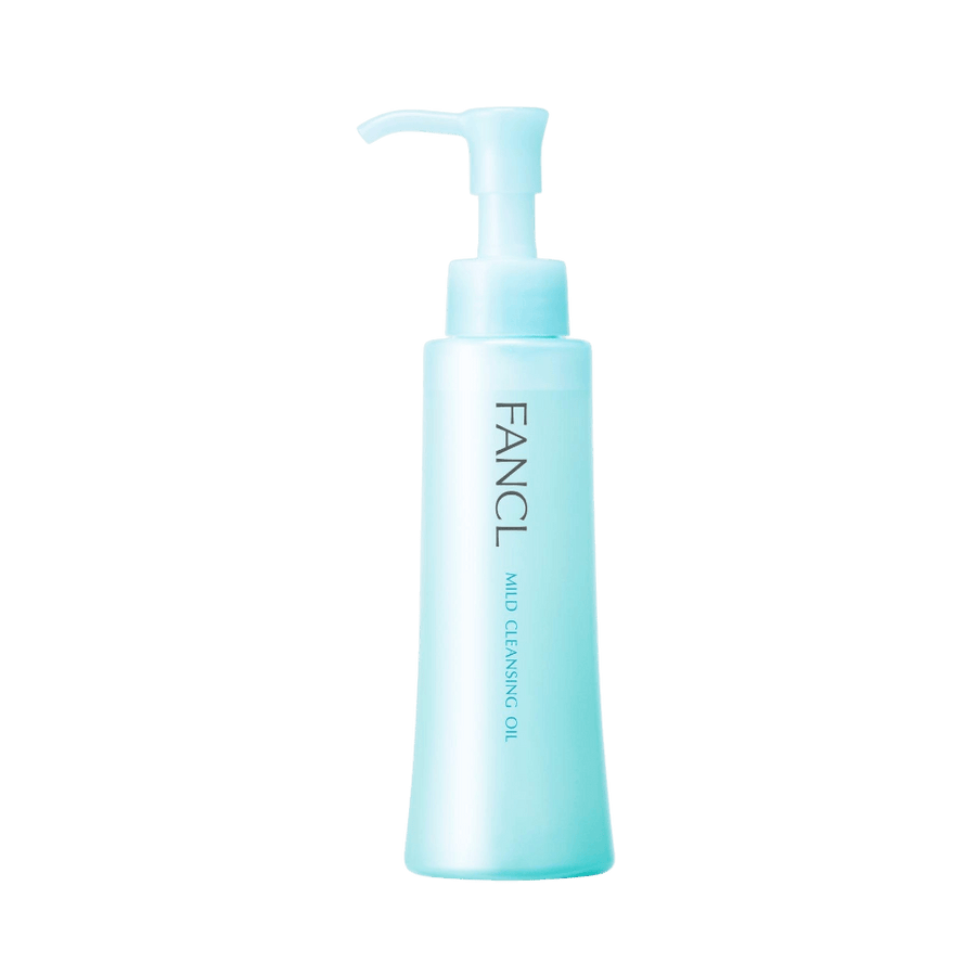FANCL Mild Cleansing Oil hydrating makeup remover dissolving stubborn pores and brightening skin, 120ml bottle