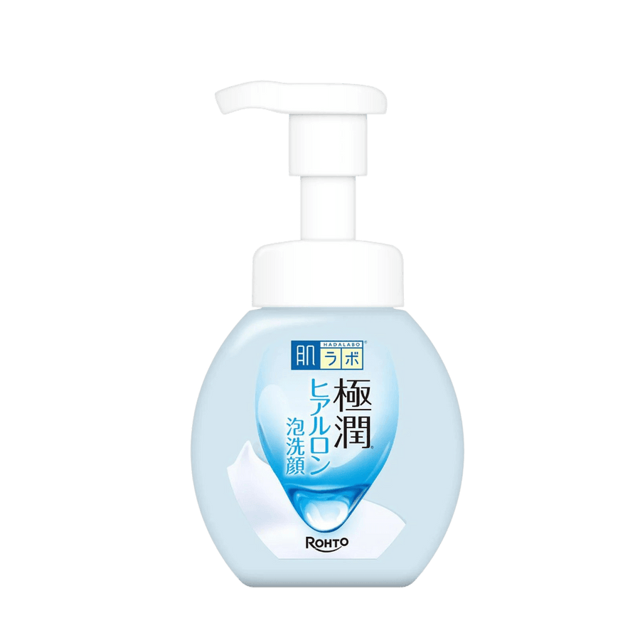 Hada Labo Gokujyun Hyaluronic Acid Foaming Cleanser 160ml Japanese facial cleanser for hydrated soft skin in Pakistan
