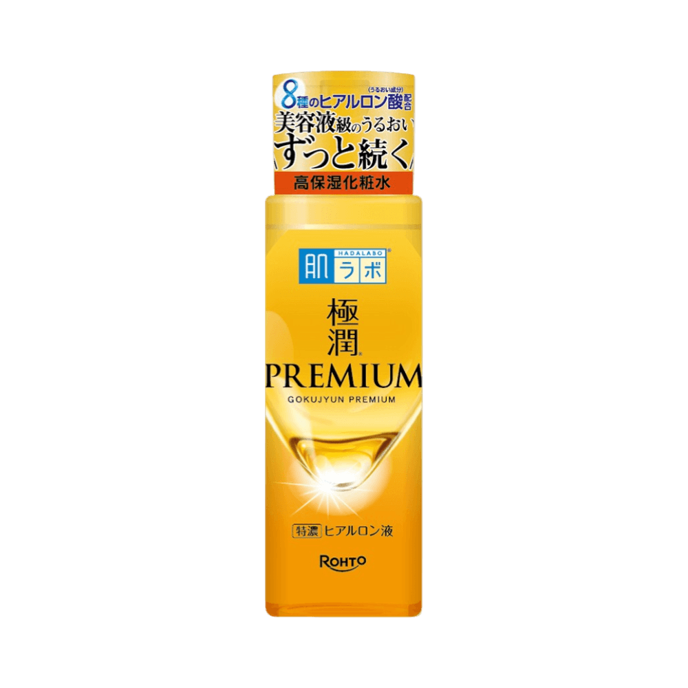 Hada Labo Gokujyun Premium Japanese Lotion for deep hyaluronic acid hydration