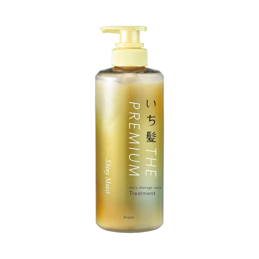 Ichikami THE PREMIUM Extra Damage Care Shiny Moist Conditioner 480g authentic Japan Version Japanese conditioner for damaged hair available in Pakistan
