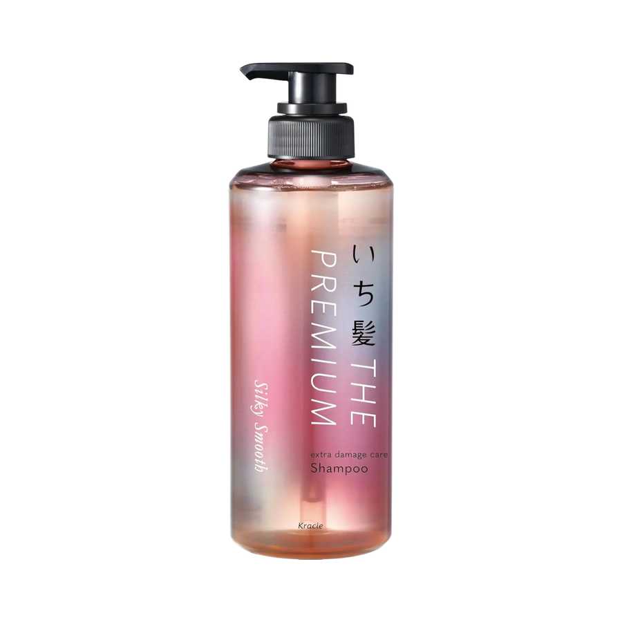 Ichikami THE PREMIUM Extra Damage Care Silky Smooth Shampoo 480ml authentic Japan Version Japanese shampoo for damaged hair available in Pakistan

