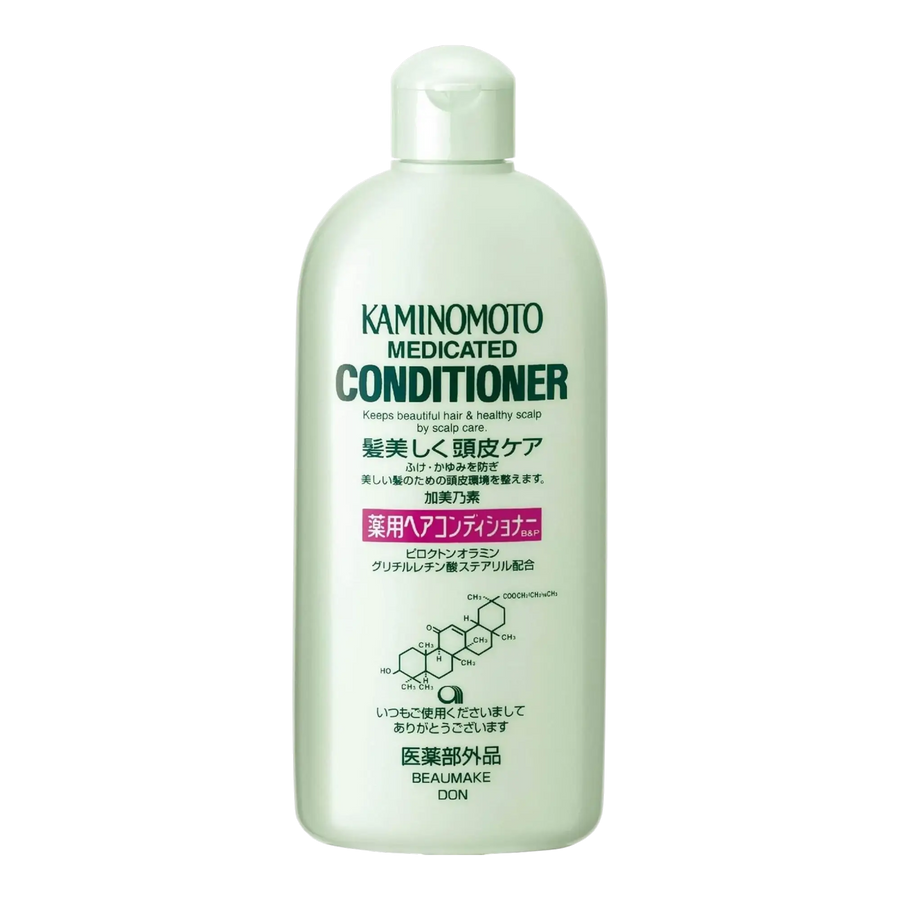 Kaminomoto Medicated Hair Conditioner B&P 300ml authentic Japan Version anti-dandruff scalp care conditioner available in Pakistan
