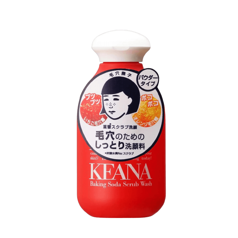 Keana Baking Soda Scrub Wash exfoliating pore cleanser lifting dead skin cells for a smooth and bright complexion, 100g
