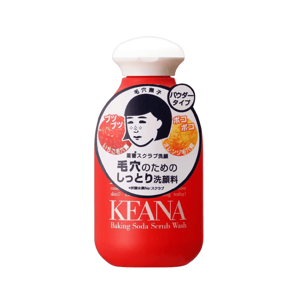 Keana Baking Soda Scrub Wash exfoliating pore cleanser lifting dead skin cells for a smooth and bright complexion, 100g