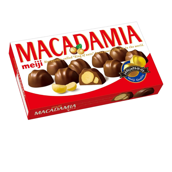 Meiji Macadamia Chocolate 9 Pieces authentic Japan Version premium Japanese chocolate available in Pakistan