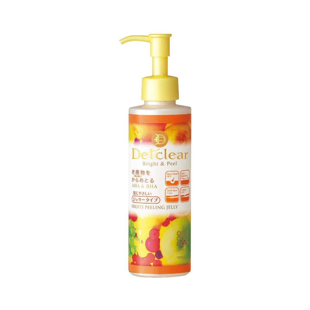 Meishoku Detclear Bright & Peel Fruit Peeling Jelly for Japanese skin exfoliation