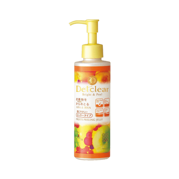 Meishoku Detclear Bright & Peel Fruit Peeling Jelly for Japanese skin exfoliation