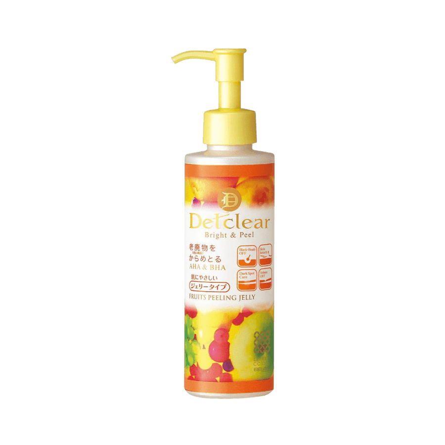 Meishoku Detclear Bright & Peel Fruit Peeling Jelly for Japanese skin exfoliation