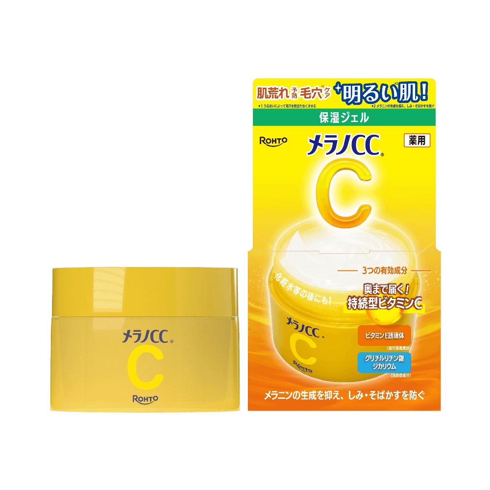 Melano CC Medical Brightening Gel 100g vitamin C and E formula for clear bright skin