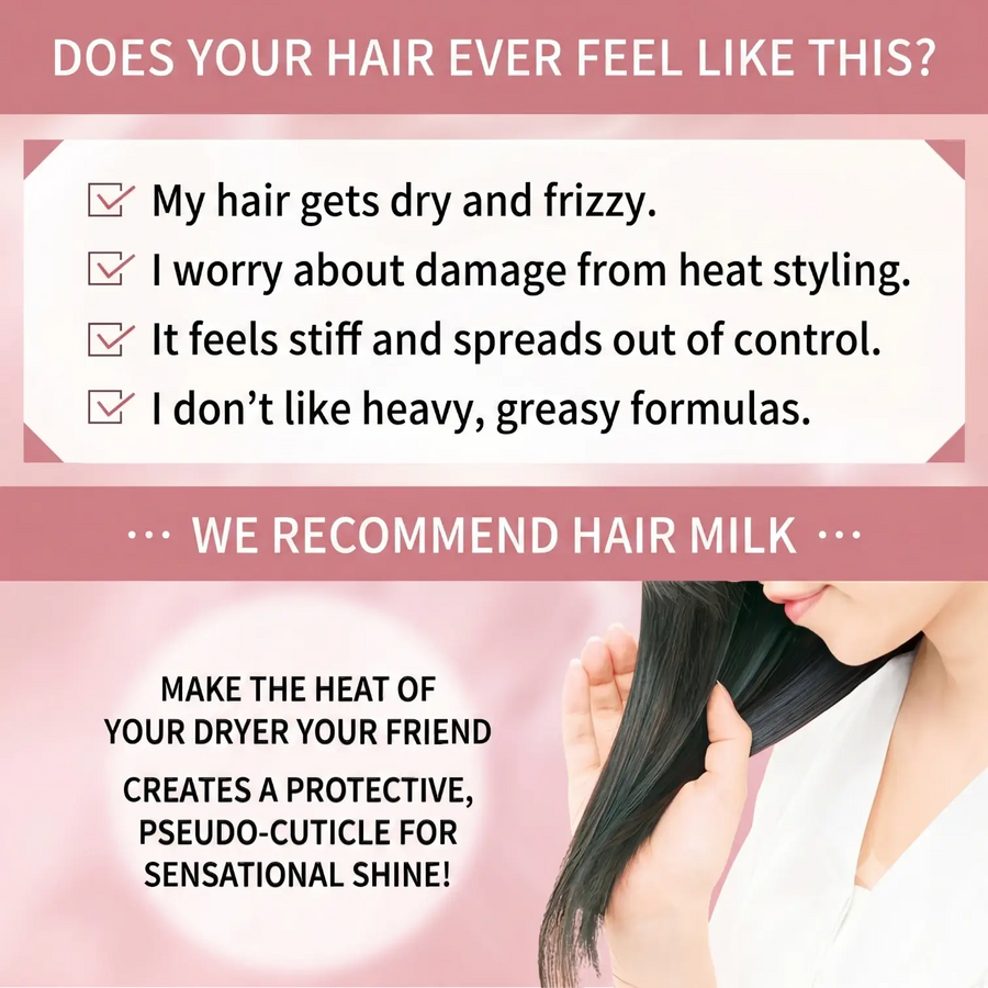 Orbis Essence In Hair Milk 140g – Leave-In Repairing Treatment