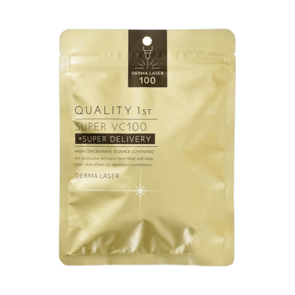 Intensive pore brightening with Derma Laser VC100 Japanese Sheet Mask (Vitamin C)