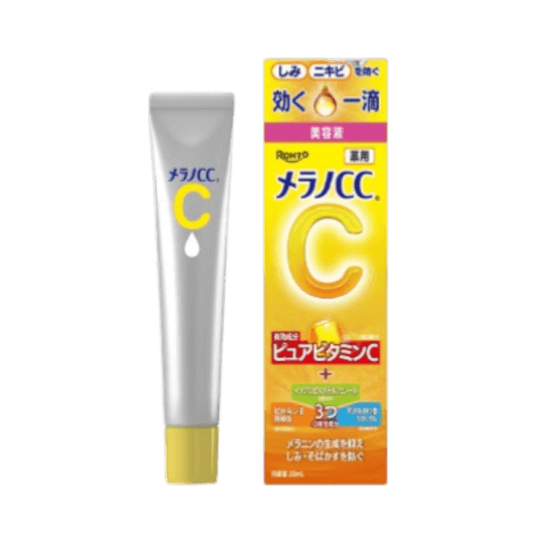 Rohto Melano CC Japanese Vitamin C Essence for intensive dark spot brightening
