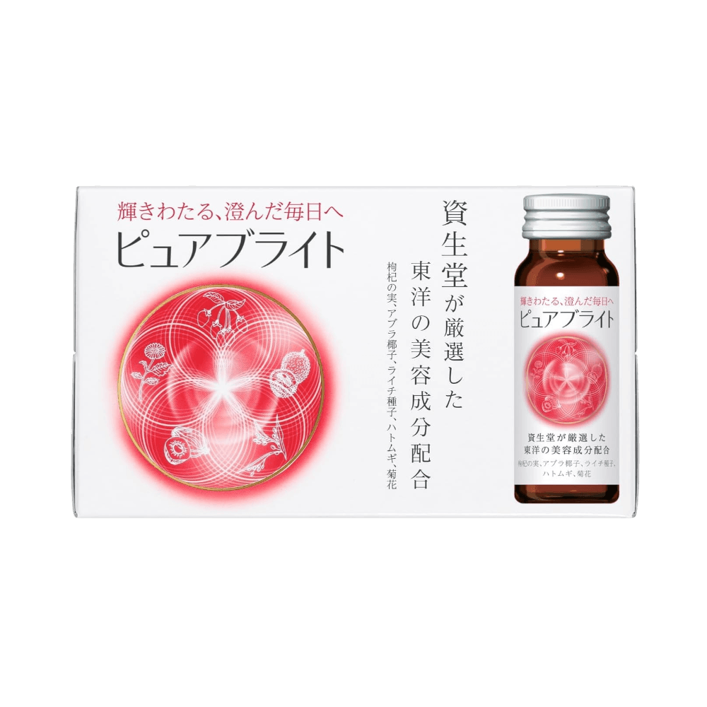 Shiseido Pure White Japanese Beauty Drink skin brightening and whitening support