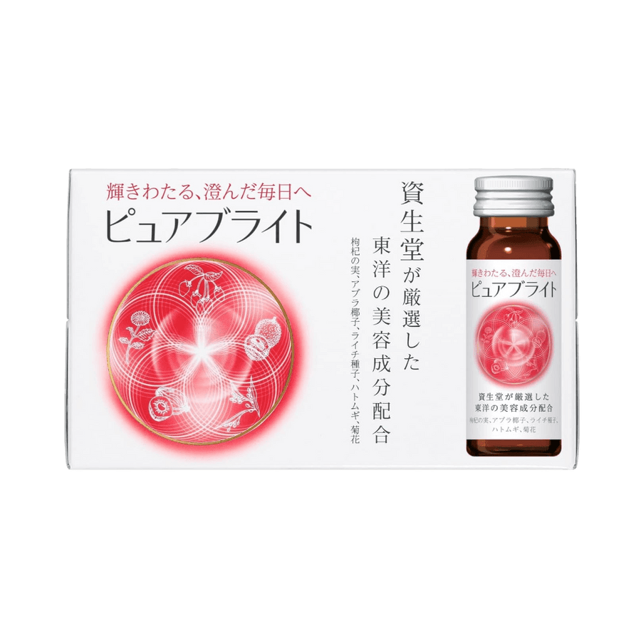Shiseido Pure White Japanese Beauty Drink skin brightening and whitening support