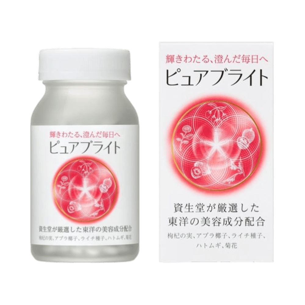 Shiseido Pure White Japanese Supplement for skin brightening and radiant complexion