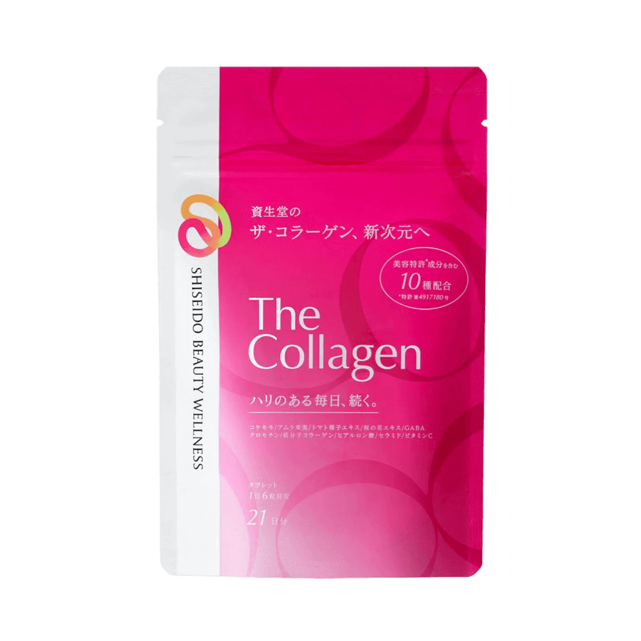 Shiseido The Collagen Japanese Supplement Tablets for daily skin maintenance