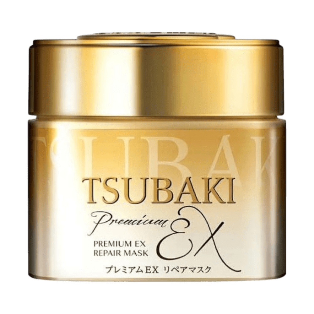 Salon-quality smooth hair repair using Shiseido Tsubaki Premium Repair Japanese Mask