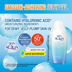 Skin Aqua Super Moisture UV Gel 110g smooth-adhering jelly gel with 3 types of hyaluronic acid SPF50+ PA++++ super waterproof sunscreen in Pakistan