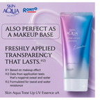 Skin Aqua Tone Up UV Essence Lavender 70g SPF50+ PA++++