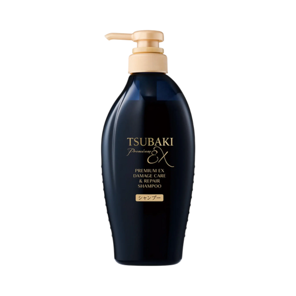 TSUBAKI Premium EX Damage Care & Repair Shampoo 450ml authentic Japan Version Japanese shampoo for damaged hair available in Pakistan
