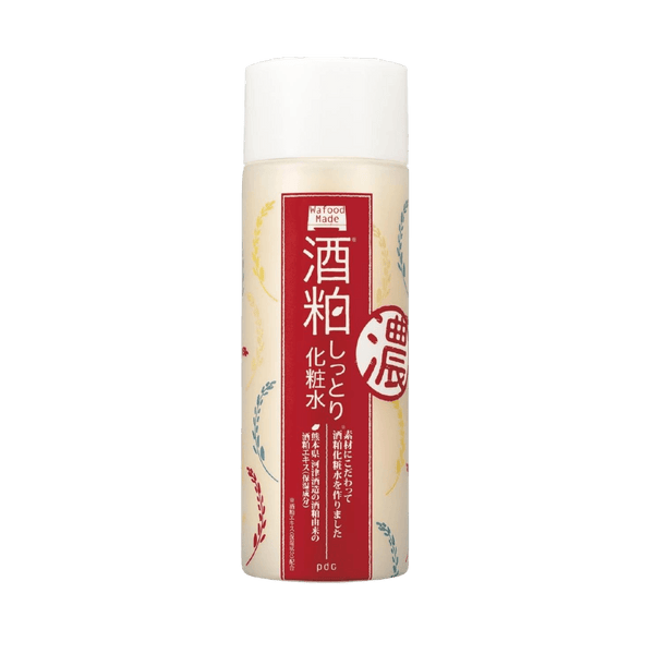 Wafood Made Sake Kasu Moist Lotion 190ml with sake lees extract from Kumamoto for smooth and bright hydrated skin