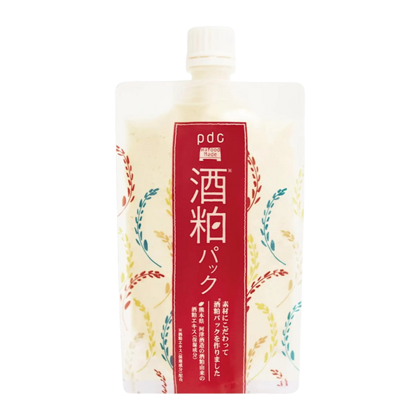 Wafood Made Sake Lees Face Mask 170g authentic Japan Version Japanese wash-off face mask available in Pakistan