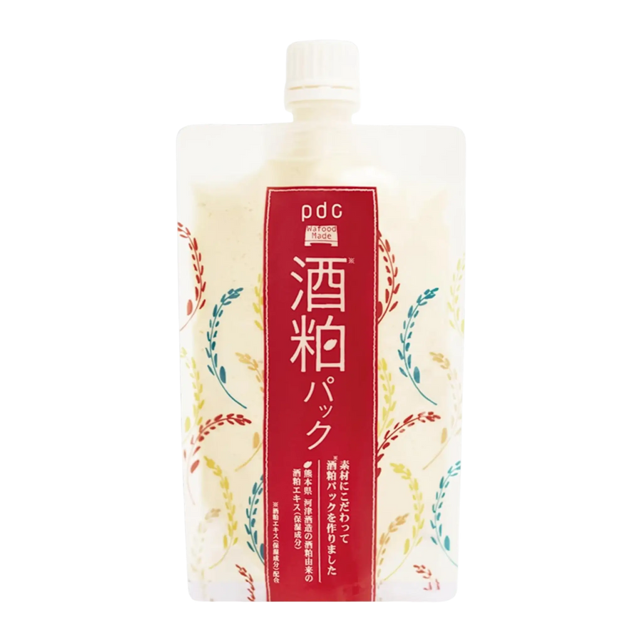Wafood Made Sake Lees Face Mask 170g authentic Japan Version Japanese wash-off face mask available in Pakistan