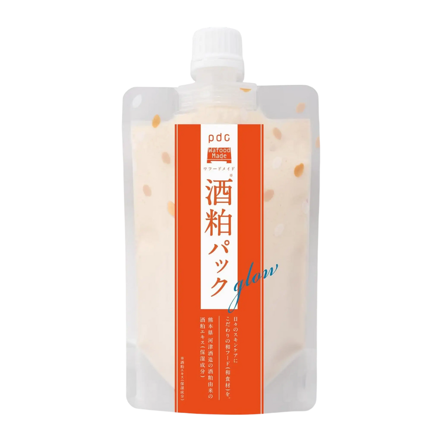 Wafood Made Sake Lees Glow Face Mask 170g authentic Japan Version Japanese wash-off face mask available in Pakistan
