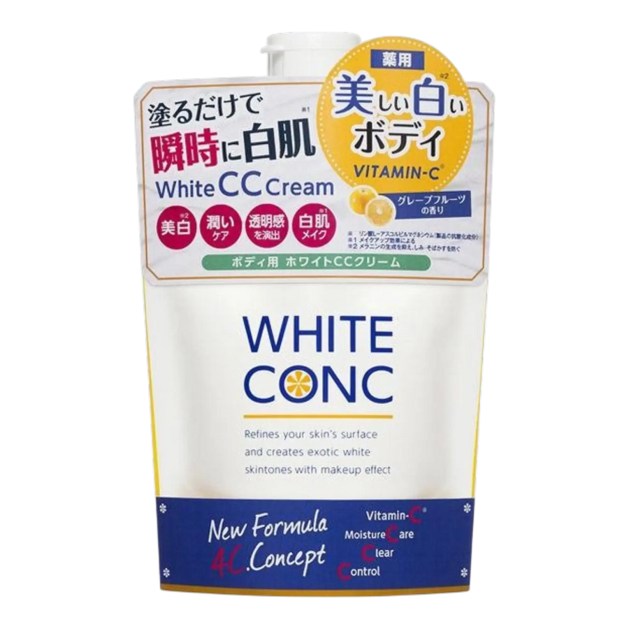 White Conc Whitening CC Cream 200g Japanese body tone-up and brightening CC cream for uneven skin tone. Buy in Pakistan
