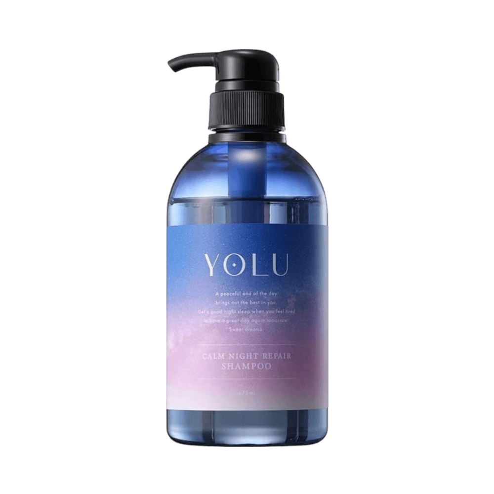 YOLU Calm Night Repair Japanese Shampoo for intensive overnight hair care and hydration
